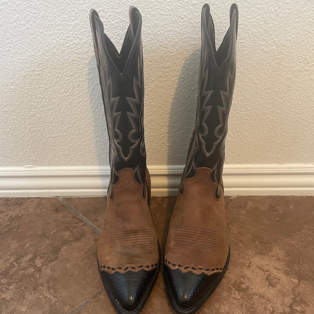 Laredo Men’s Cowboy Boots 8 EW